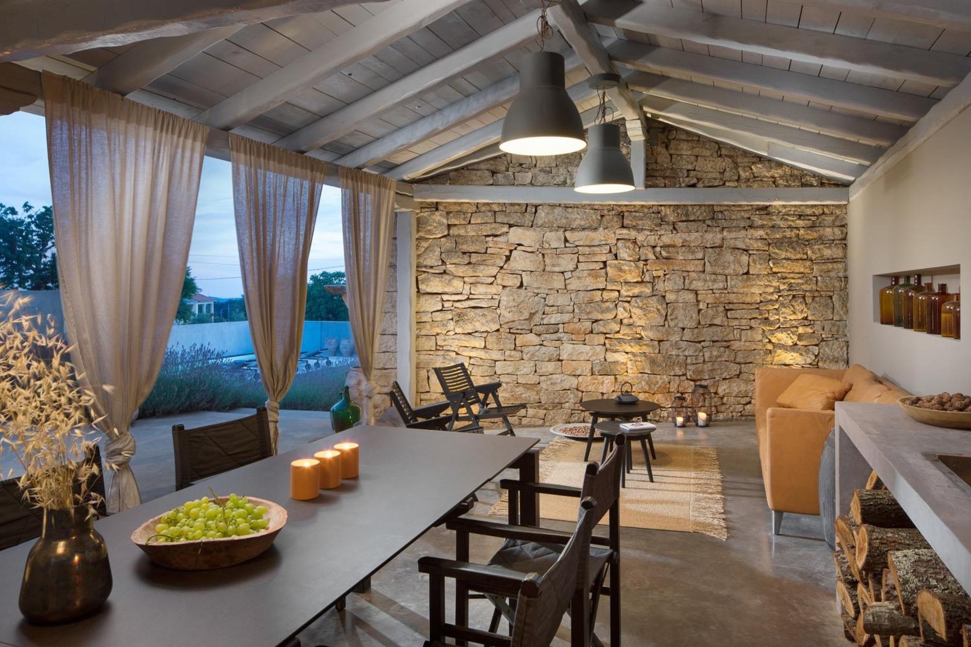 Br Villas By Rent Istria Radetići Oda fotoğraf